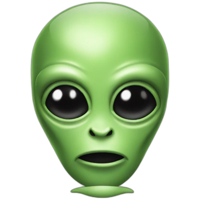 Movie alien emoji