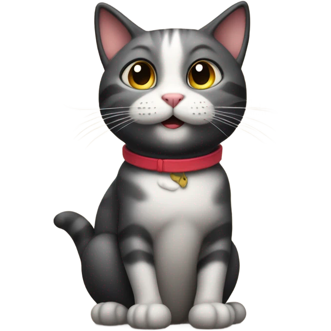 Cat showing its true self in a way that’s so much better for me and I can’t even begin a conversation with it because it’s not my style  emoji