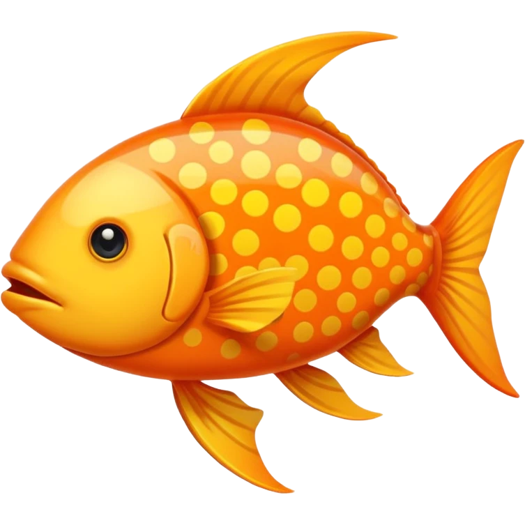 spotted fish emoji