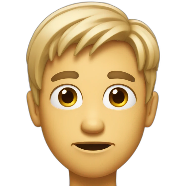 confused and happy emoji