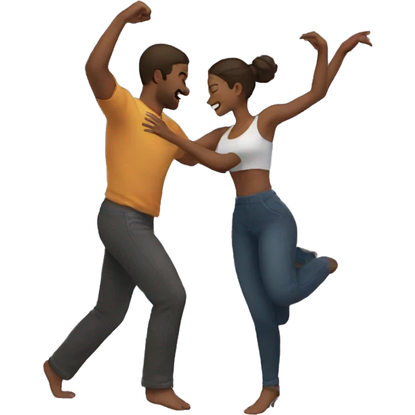 couple dancing emoji