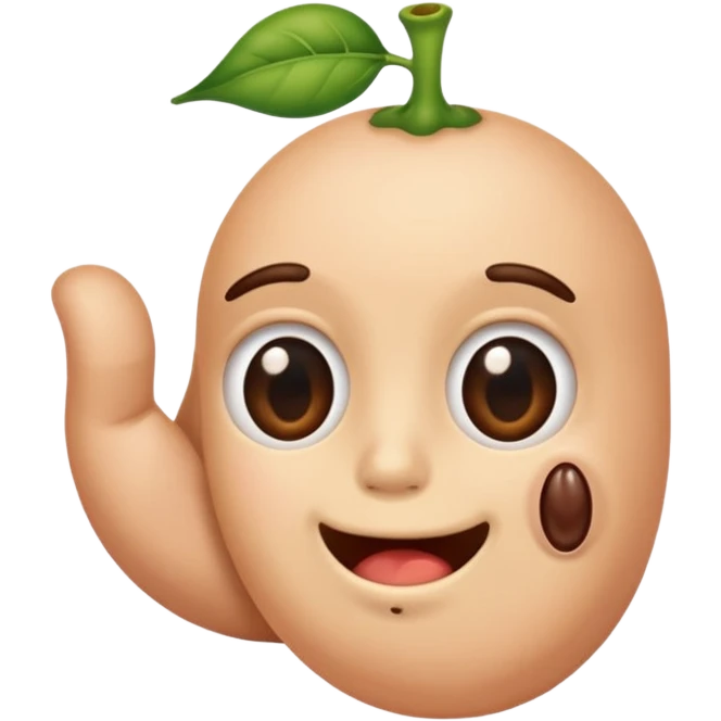 A hand flickig a booger emoji