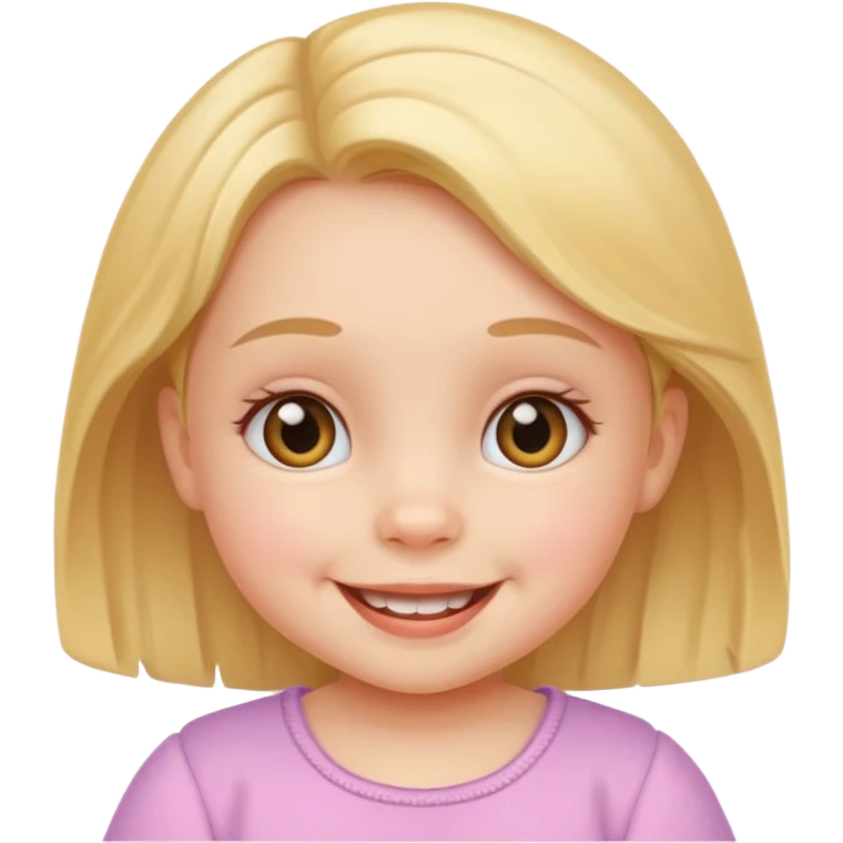Baby girl emoji