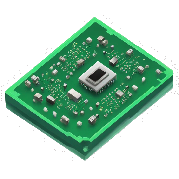 circuit board isometry emoji
