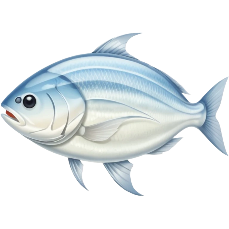 Sliced Raw White Fish sashimi emoji