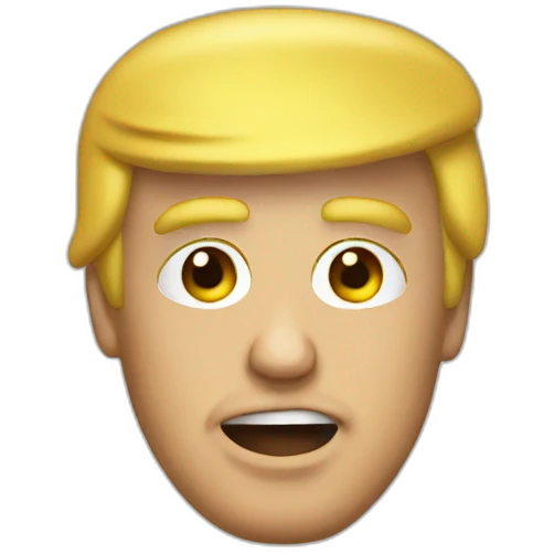 donald trump au toilet emoji