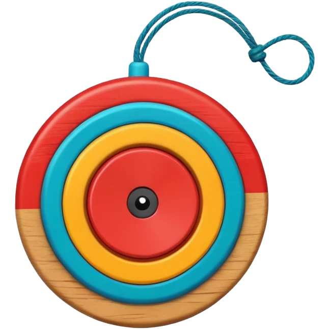 colorful Mexican yo-yo toy emoji