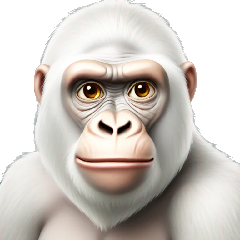 Albino Gorilla emoji