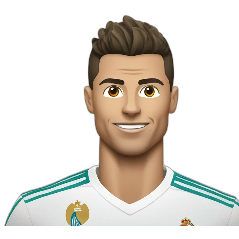 Ronaldo in real madrid emoji
