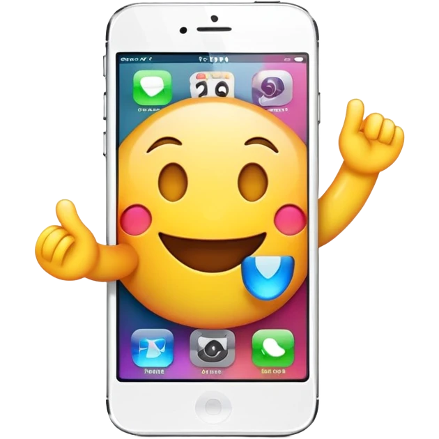 Iphone happy emoji emoji