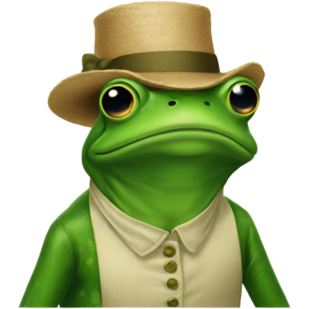 Smocking Frog emoji