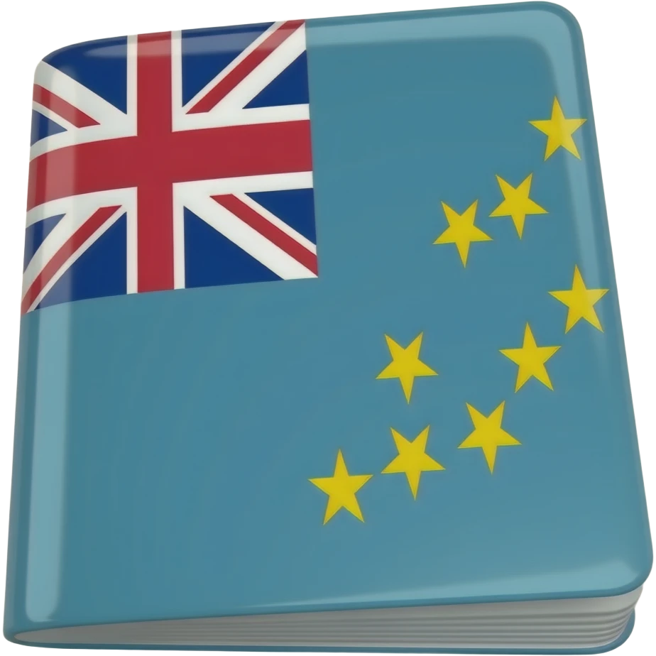 PRESERVING:  CITIZENSHIP Tuvalu people passport emoji