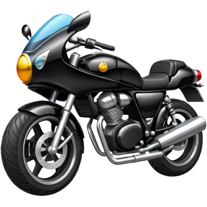 Create a motorbike emoji