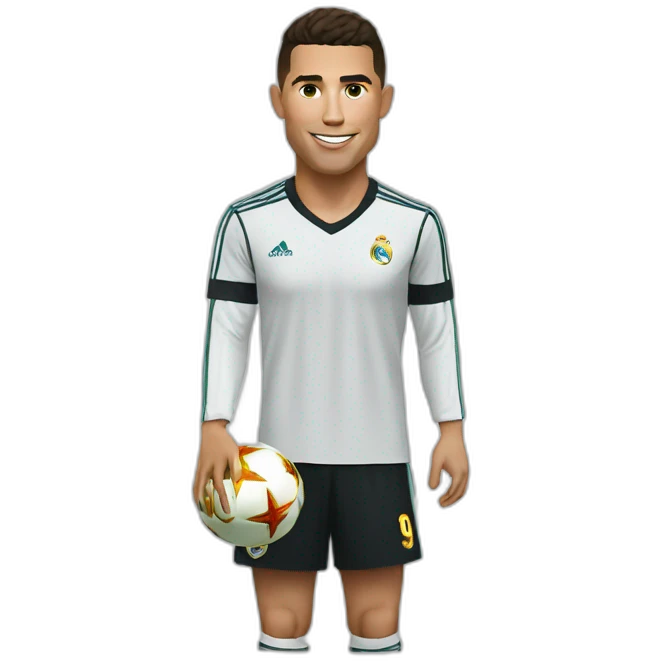 Ronaldo-real-madrid emoji