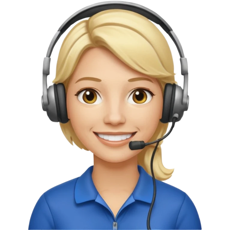 women football coach with blonde hair emoji