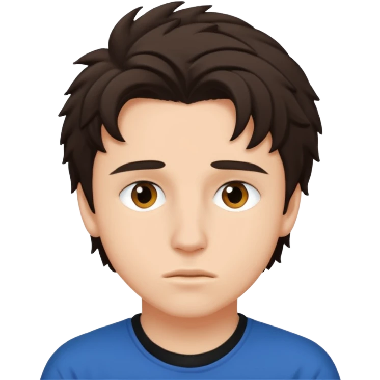 Bradley Simpson wearing The Panic Years Merch emoji