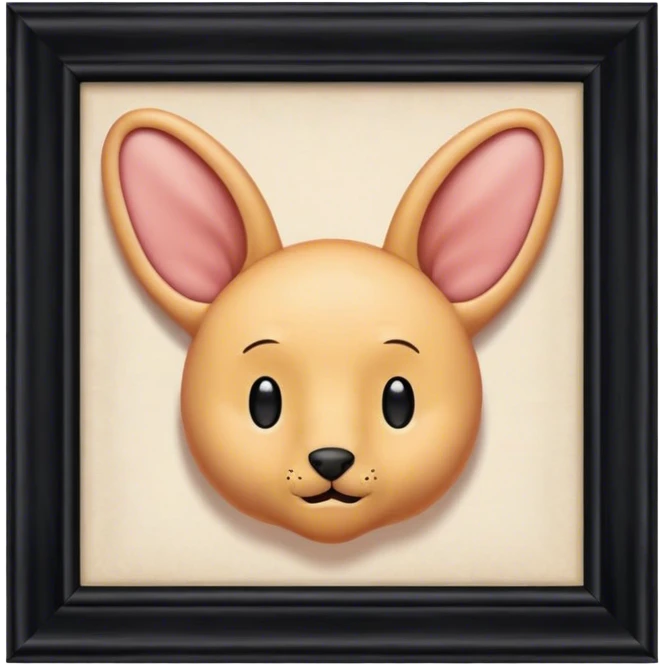 Room with ears all over the walls emoji
