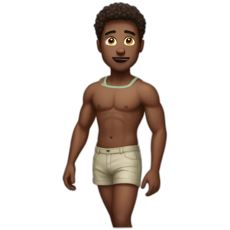 Patrick from elite full body with shorts emoji