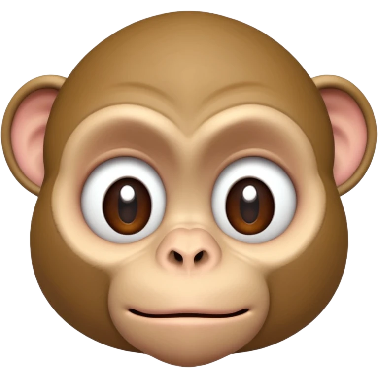 upset monkey rolling eyes looking up 🙄 emoji