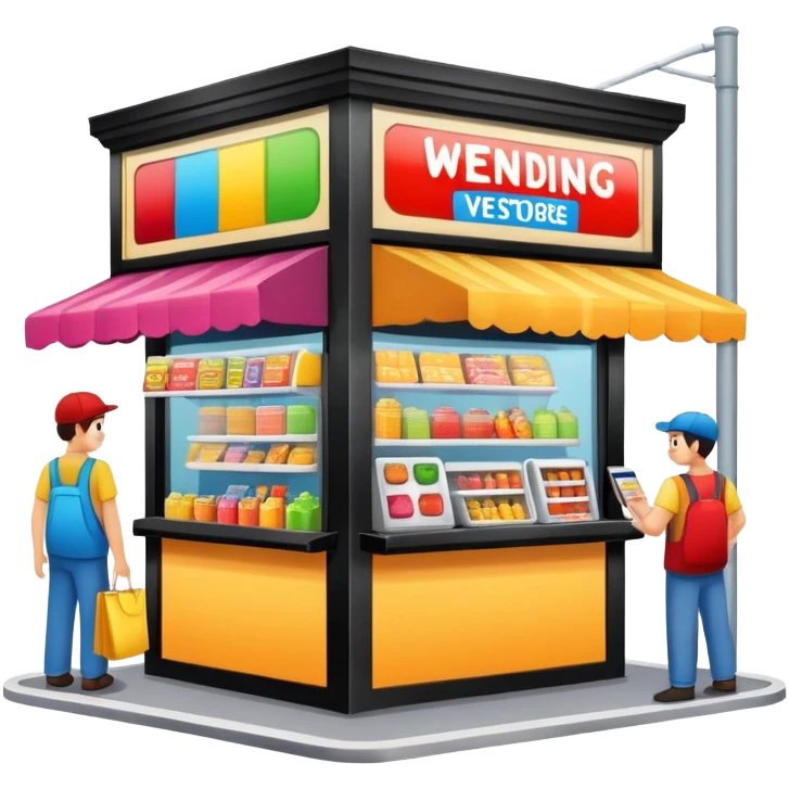 street vending store emoji