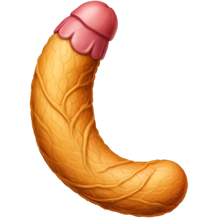 A dick emoji
