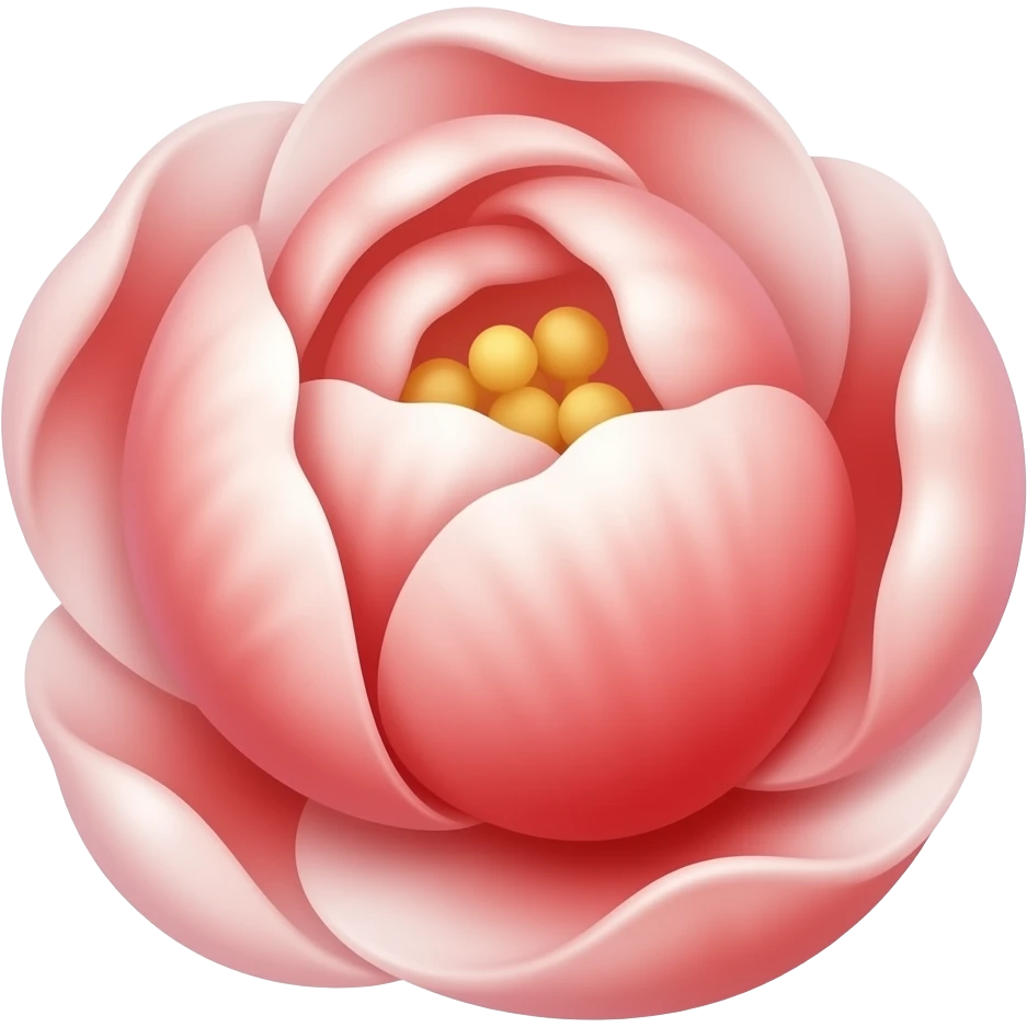 нарисуй цветы груши с лоском и объёмом с насыщенным цветом emoji