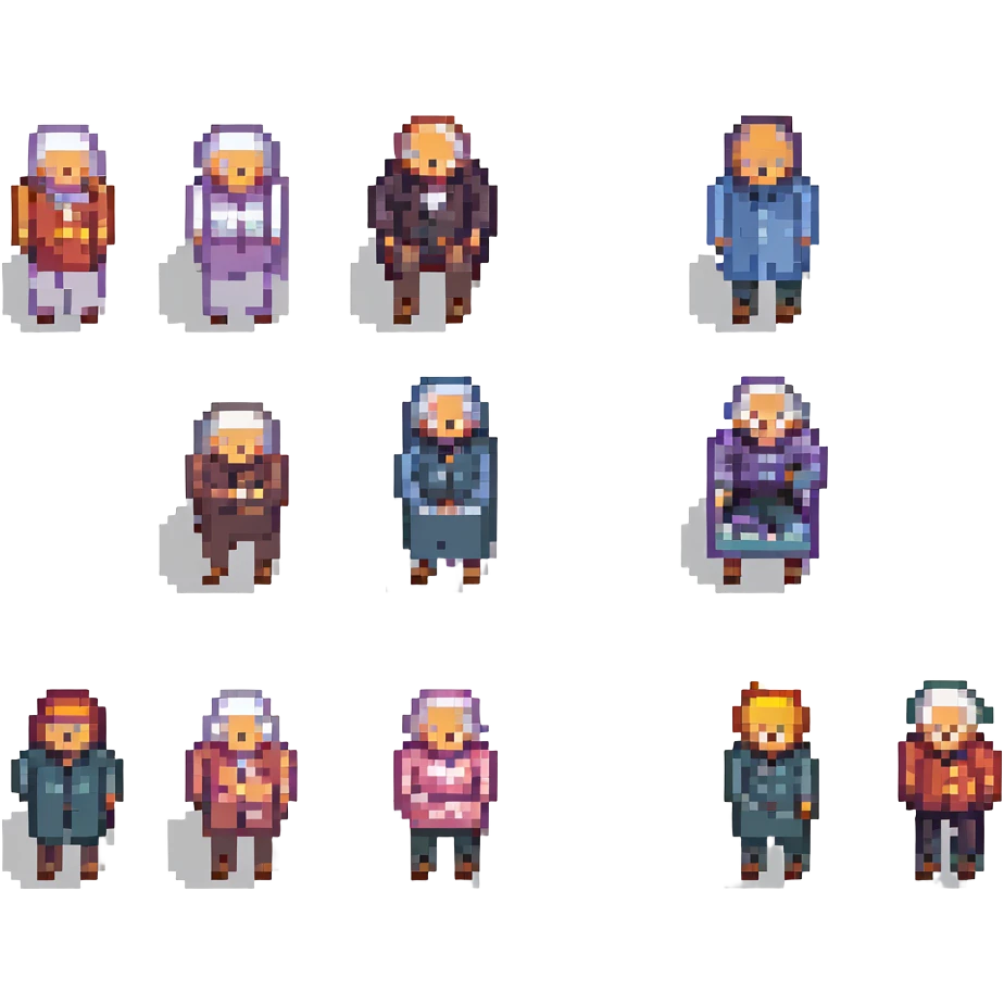 elderly people emoji