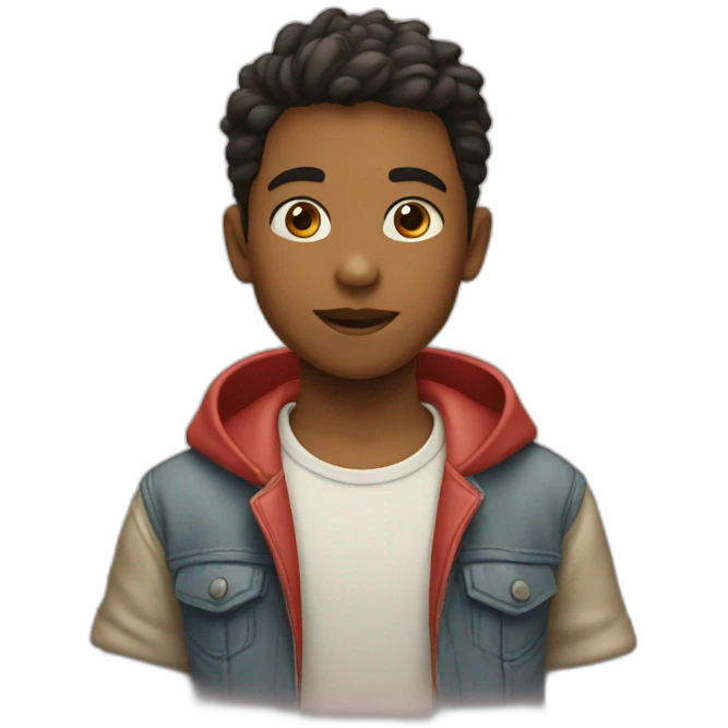 Niño enamorado emoji