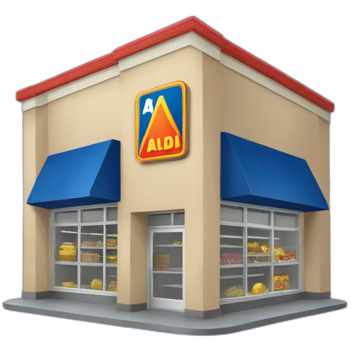 "Aldi" store emoji
