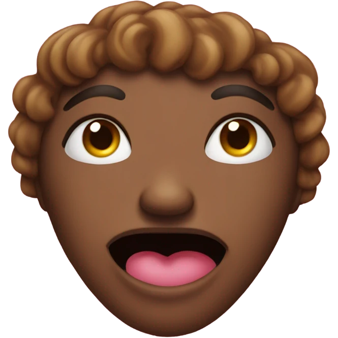 A Poop with makeup emoji