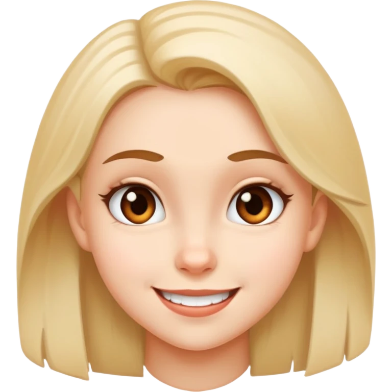 mischievous girl with a smirk emoji