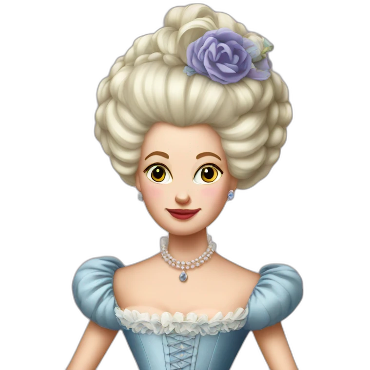 Marie Antoinette emoji