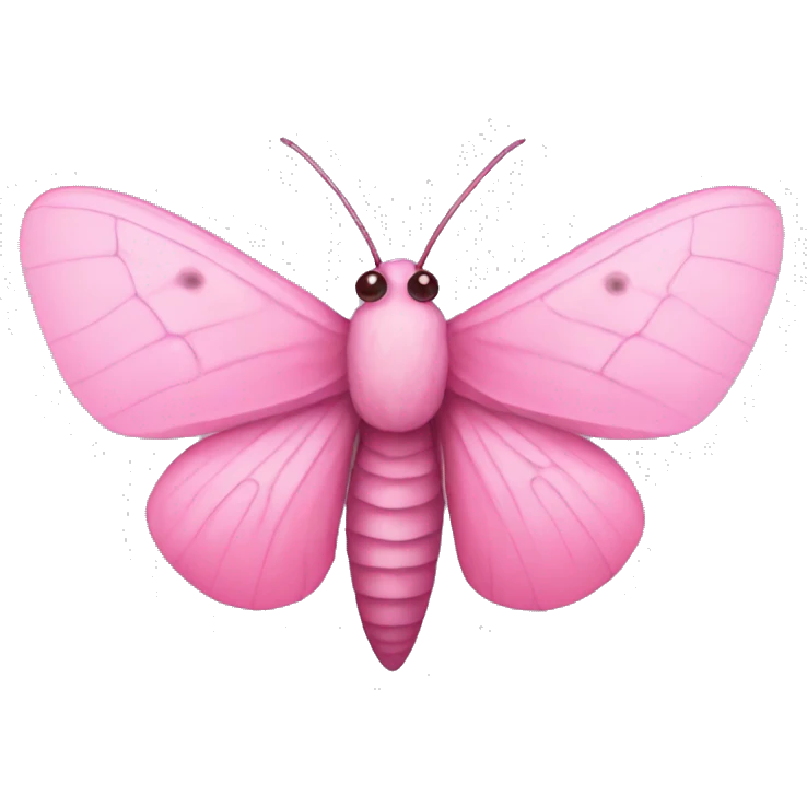 Pink Moth emoji