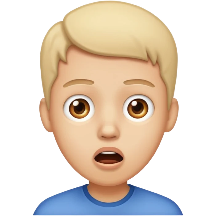 Shocked person emoji