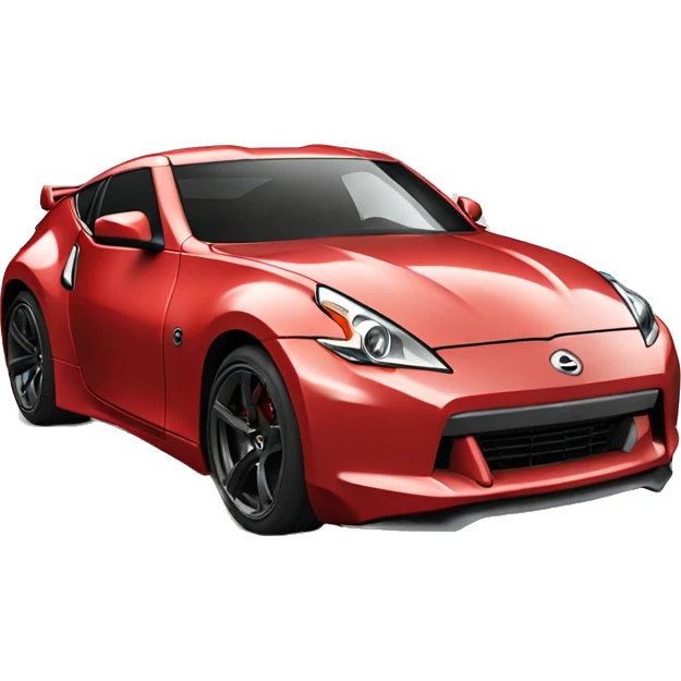 monkey by a red 370z emoji