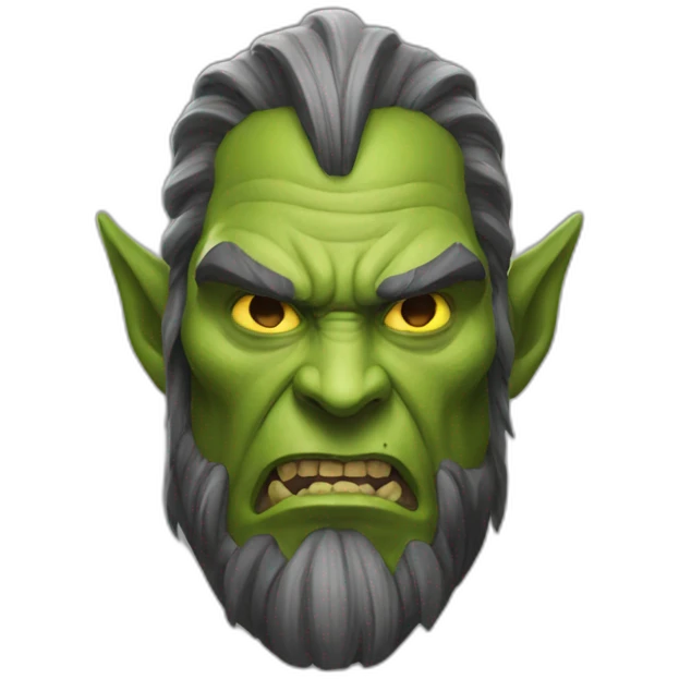 Thrall from Warcraft emoji