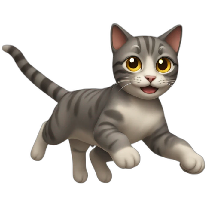 flaying cat emoji
