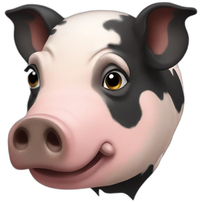 black-pig emoji