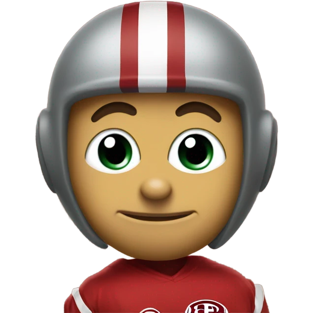 Brutus the buckeye mascot emoji
