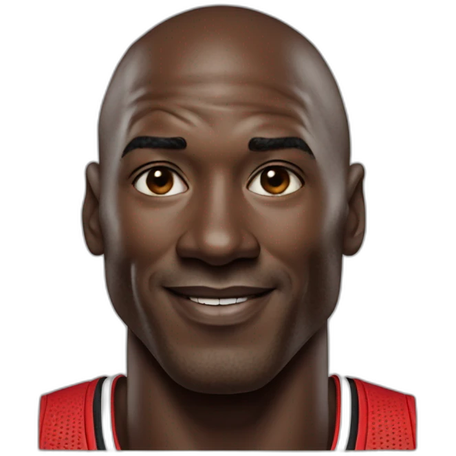 michael jordan face emoji
