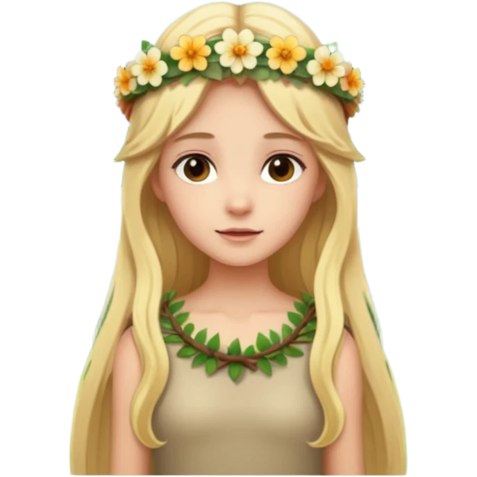 trees and fairy emoji
