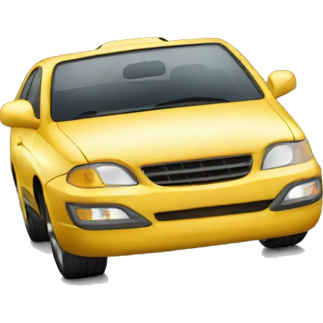 a singing car emoji