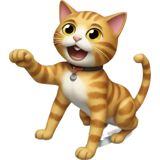 cat surfing emoji