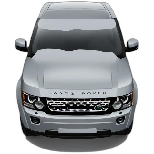 Land Rover lr4 grey with black rims emoji