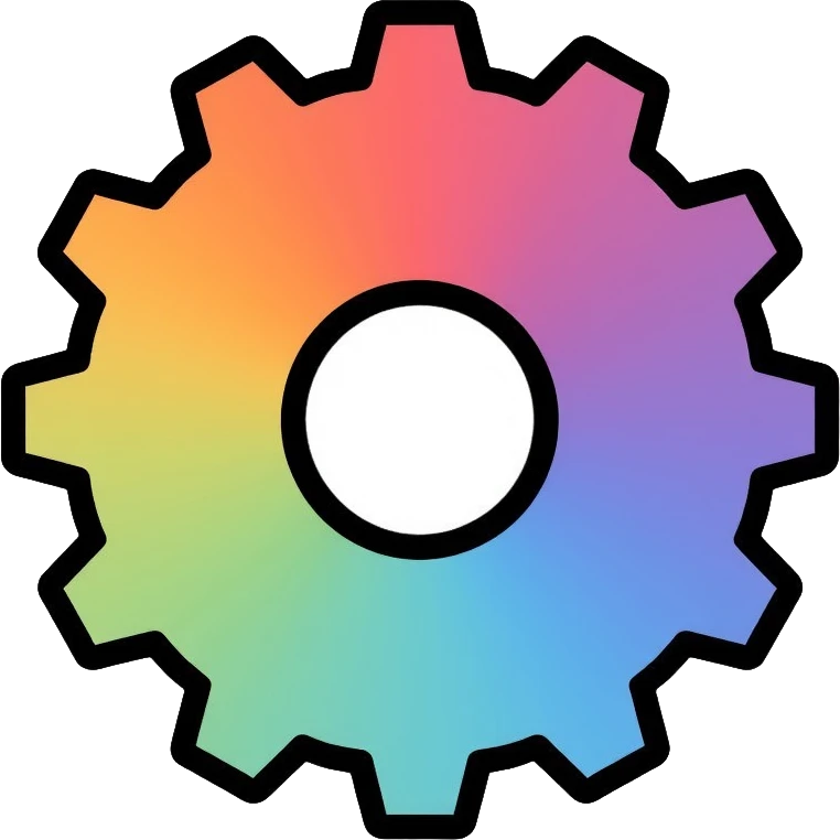 settings gear for web application emoji