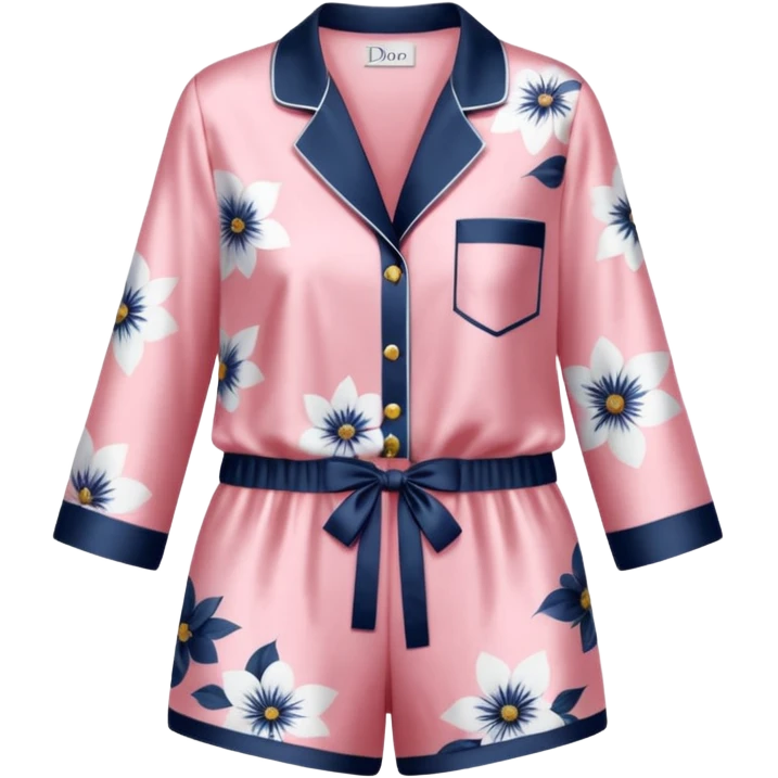 Dior pajamas emoji