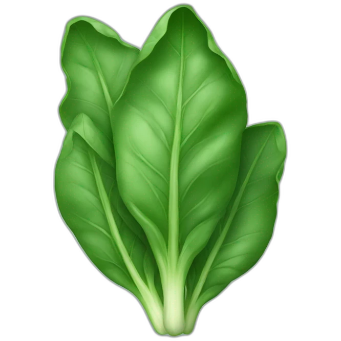 spinach-vegeable emoji