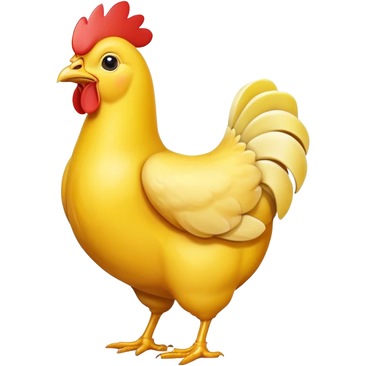 chicken banana emoji