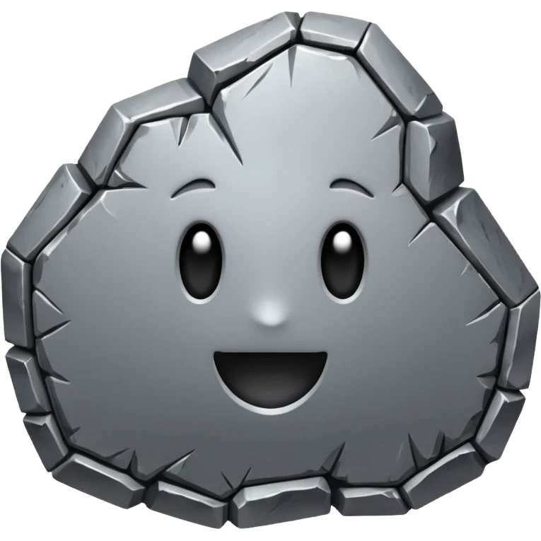 generate realistic aluminum ore emoji