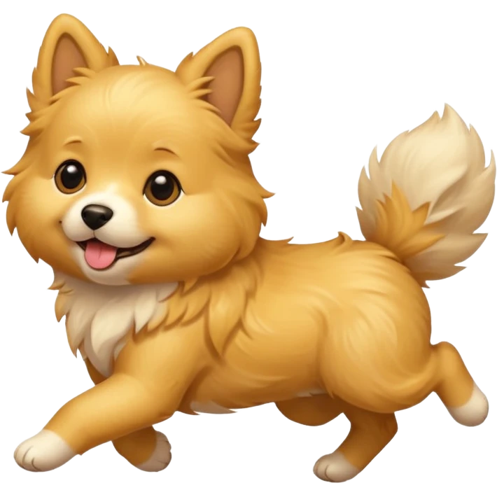Puppies running emoji